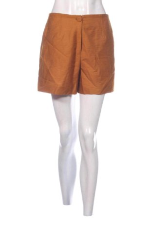 Pantaloni scurți de femei Zara, Mărime M, Culoare Portocaliu, Preț 81,00 Lei, #137752106
