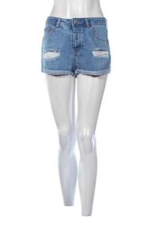 Pantaloni scurți de femei Pull&Bear, Mărime S, Culoare Albastru, Preț 57,00 Lei, #137752969