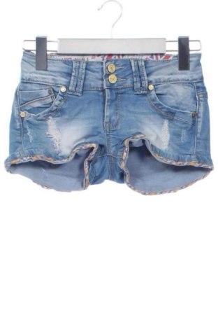 Pantaloni scurți de femei Simply Chic, Mărime XS, Culoare Albastru, Preț 244,71 Lei, #137760462