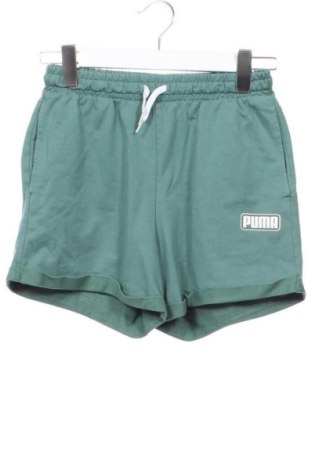 Pantaloni scurți de femei PUMA, Mărime XS, Culoare Verde, Preț 83,00 Lei, #137743485