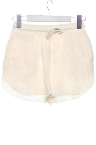 Pantaloni scurți de femei Zara, Mărime XXS, Culoare Ecru, Preț 68,24 Lei, #137717156