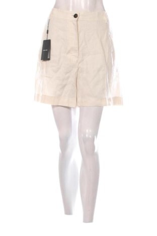 Pantaloni scurți de femei Massimo Dutti, Mărime L, Culoare Ecru, Preț 230,96 Lei, #137740264