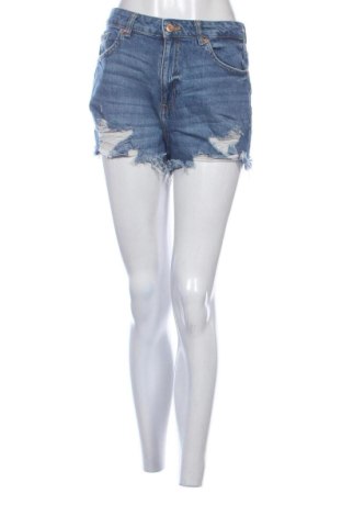 Pantaloni scurți de femei C&A, Mărime M, Culoare Albastru, Preț 52,49 Lei, #137759577
