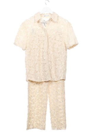 Costum de femei Zara, Mărime XS, Culoare Ecru, Preț 335,94 Lei, #137699410