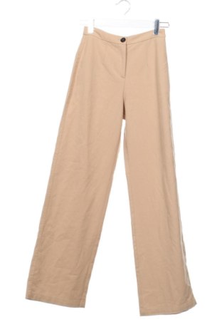 Dámske nohavice Bershka, Veľkosť XS, Farba Béžová, Cena  13,00 €, #137699084