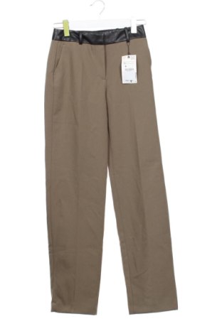 Dámske nohavice Zara, Veľkosť S, Farba Zelená, Cena  26,00 €, #137699289