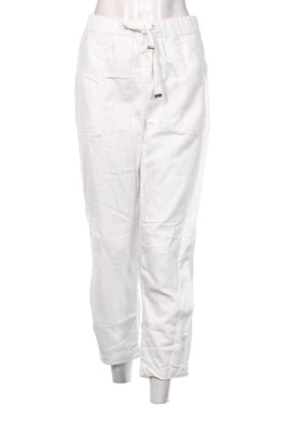 Pantaloni de femei Zara, Mărime L, Culoare Alb, Preț 83,99 Lei, #137702242