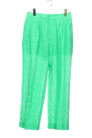 Damskie spodnie Zara, Rozmiar S, Kolor Zielony, Cena 98,78 zł, #137708279