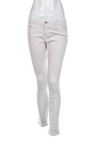Damskie spodnie Massimo Dutti, Rozmiar L, Kolor ecru, Cena 189,11 zł, #137709530