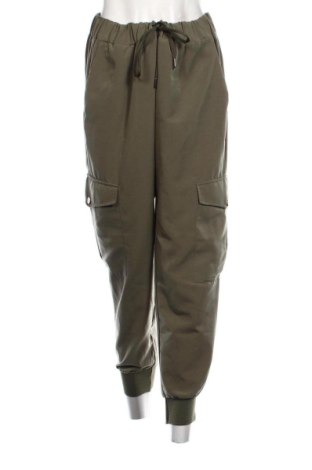 Damskie spodnie Zara, Rozmiar L, Kolor Zielony, Cena 50,08 zł, #137711703