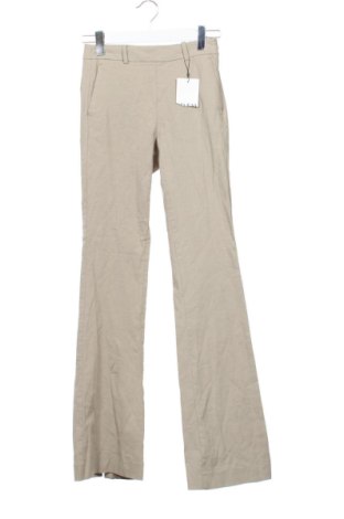 Γυναικείο παντελόνι Zara, Μέγεθος XS, Χρώμα  Μπέζ, Τιμή 37,38 €, #137712417