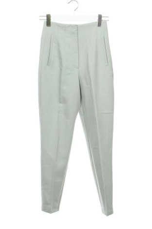 Pantaloni de femei Zara, Mărime XS, Culoare Verde, Preț 48,00 Lei, #137712479