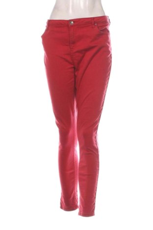 Pantaloni de femei Kaffe, Mărime XXL, Culoare Roșu, Preț 68,24 Lei, #137714512