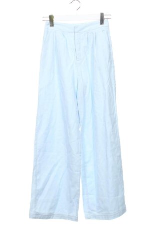 Pantaloni de femei Sinsay, Mărime XXS, Culoare Albastru, Preț 47,24 Lei, #137716504