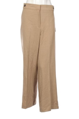 Pantaloni de femei Zara, Mărime L, Culoare Bej, Preț 194,22 Lei, #137717695