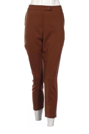 Pantaloni de femei Piazza Italia, Mărime L, Culoare Maro, Preț 60,57 Lei, #137719310