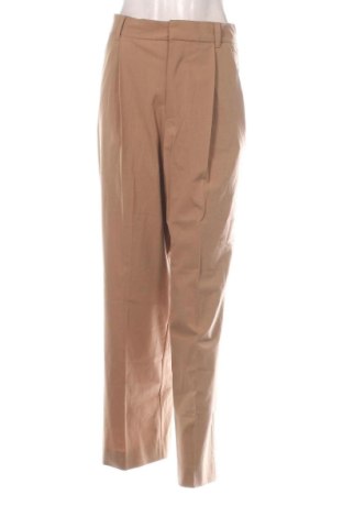 Pantaloni de femei Zara, Mărime M, Culoare Bej, Preț 89,23 Lei, #137719569