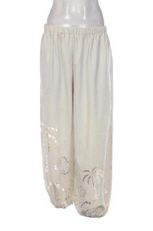 Damenhose SHEIN, Größe L, Farbe Ecru, Preis 27,62 €, #137719772