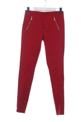 Pantaloni de femei Zara, Mărime S, Culoare Roșu, Preț 88,00 Lei, #137720457
