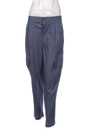 Pantaloni de femei United Colors Of Benetton, Mărime L, Culoare Albastru, Preț 83,99 Lei, #137722581
