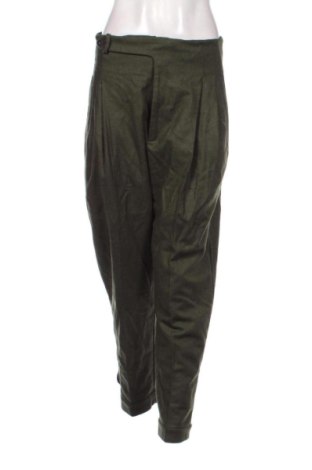 Pantaloni de femei Mango, Mărime M, Culoare Verde, Preț 83,99 Lei, #137724401