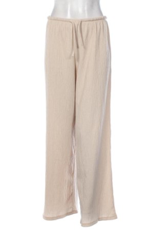 Damskie spodnie Pull&Bear, Rozmiar L, Kolor Beżowy, Cena 42,34 zł, #137726353