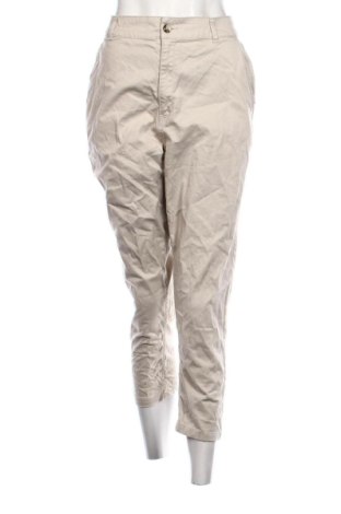 Pantaloni de femei F&F, Mărime XL, Culoare Bej, Preț 57,03 Lei, #137729942