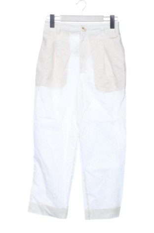 Pantaloni de femei Stradivarius, Mărime XS, Culoare Alb, Preț 78,74 Lei, #137731136