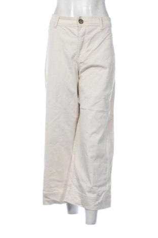 Pantaloni de femei H&M, Mărime XL, Culoare Ecru, Preț 73,00 Lei, #137743050