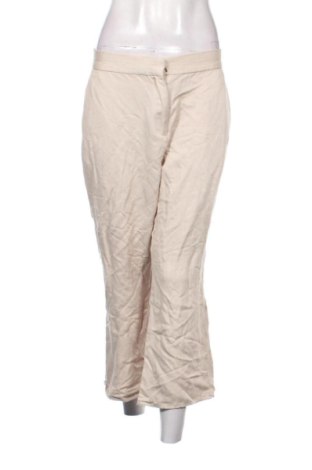 Pantaloni de femei H&M, Mărime XL, Culoare Bej, Preț 89,23 Lei, #137743242