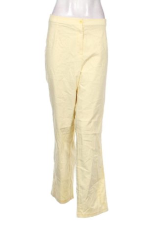 Pantaloni de femei Helena Vera, Mărime 3XL, Culoare Galben, Preț 82,00 Lei, #137746520