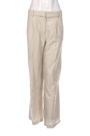 Pantaloni de femei H&M, Mărime XL, Culoare Bej, Preț 92,00 Lei, #137746757