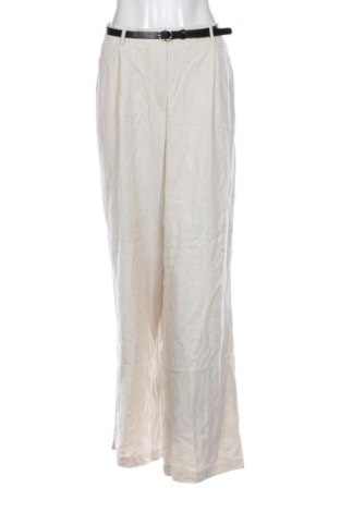 Pantaloni de femei Sinsay, Mărime L, Culoare Bej, Preț 49,00 Lei, #137752785