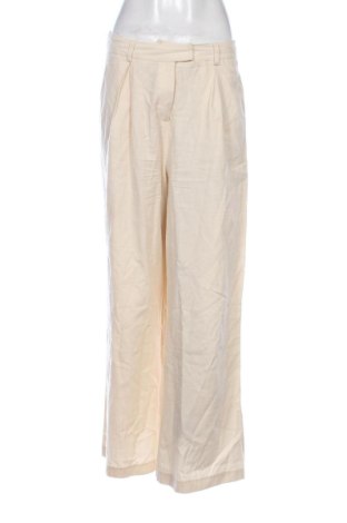 Pantaloni de femei ABOUT YOU X MILLANE, Mărime M, Culoare Ecru, Preț 391,99 Lei, #137756731