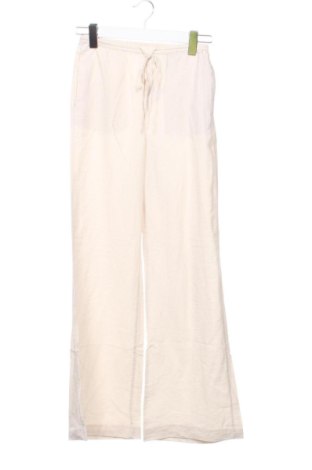 Pantaloni de femei H&M, Mărime XS, Culoare Ecru, Preț 68,24 Lei, #137760149