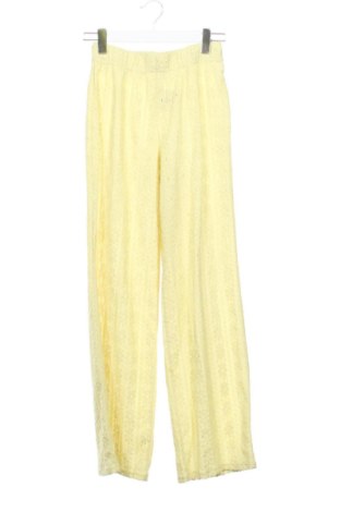 Pantaloni de femei Amisu, Mărime XS, Culoare Galben, Preț 47,24 Lei, #137710058