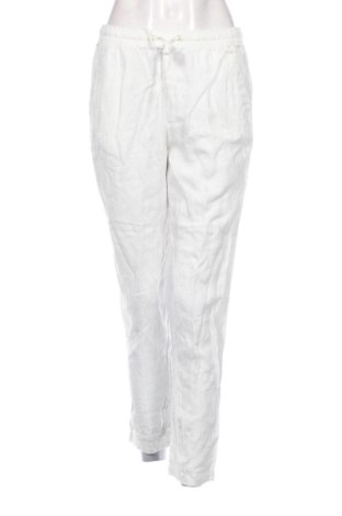Pantaloni de femei H&M, Mărime L, Culoare Alb, Preț 108,00 Lei, #137717522