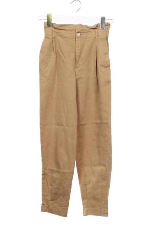 Damskie spodnie Zara, Rozmiar XS, Kolor Beżowy, Cena 63,50 zł, #137702193