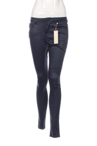Pantaloni de femei Pieces, Mărime S, Culoare Albastru, Preț 73,49 Lei, #137718210