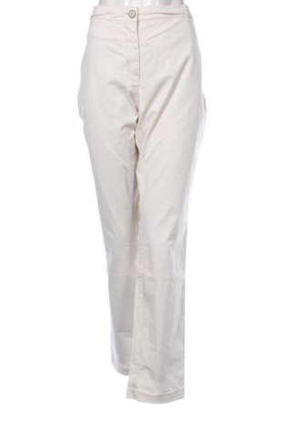 Pantaloni de femei H&M, Mărime 4XL, Culoare Ecru, Preț 73,49 Lei, #137722033