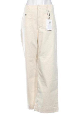 Pantaloni de femei Vero Moda, Mărime L, Culoare Ecru, Preț 180,38 Lei, #137727948