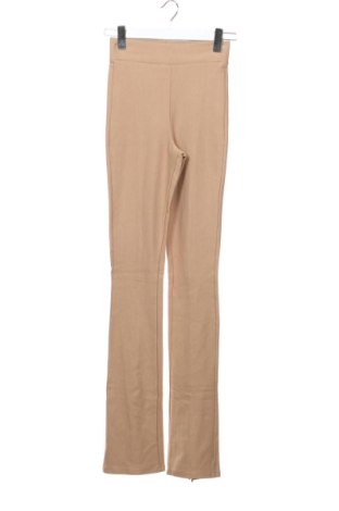 Pantaloni de femei Zara, Mărime XXS, Culoare Bej, Preț 73,49 Lei, #137733600
