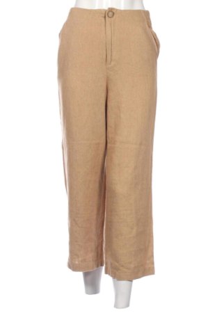 Pantaloni de femei Stradivarius, Mărime S, Culoare Bej, Preț 62,00 Lei, #137752452