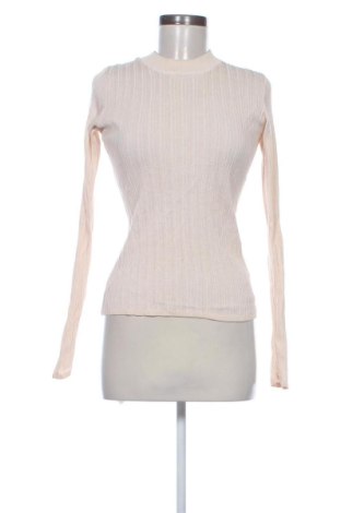 Pulover de femei H&M, Mărime M, Culoare Bej, Preț 31,49 Lei, #137706288