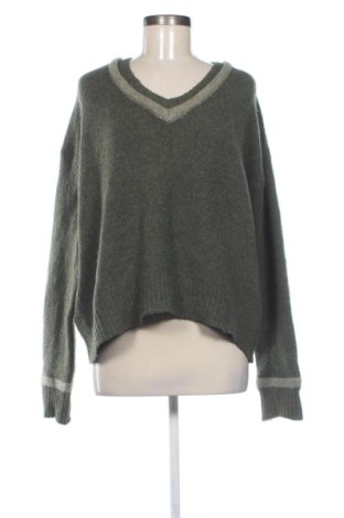 Pulover de femei Zara, Mărime M, Culoare Verde, Preț 101,62 Lei, #137719719