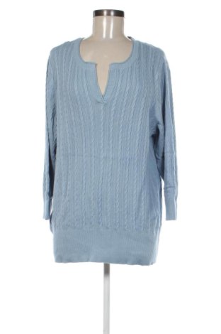 Pulover de femei Eddie Bauer, Mărime XXL, Culoare Albastru, Preț 89,23 Lei, #137724670