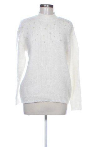 Pulover de femei Sinsay, Mărime XXS, Culoare Alb, Preț 73,49 Lei, #137728769