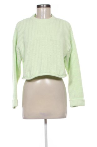Pulover de femei Bershka, Mărime S, Culoare Verde, Preț 49,00 Lei, #137729727