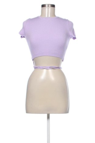 Damski sweter Bershka, Rozmiar M, Kolor Fioletowy, Cena 25,40 zł, #137736613