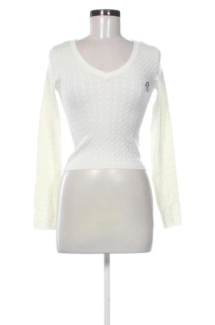 Pulover de femei Bershka, Mărime S, Culoare Alb, Preț 128,99 Lei, #137755939